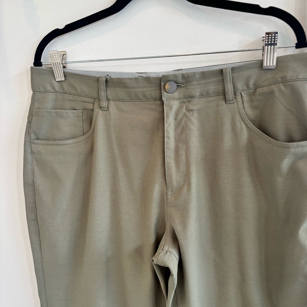 Puma Golf Dark Sage Men's Golf Pant Style#599245-12 Stretch Waistband Size 34/32 - Picture 4 of 9
